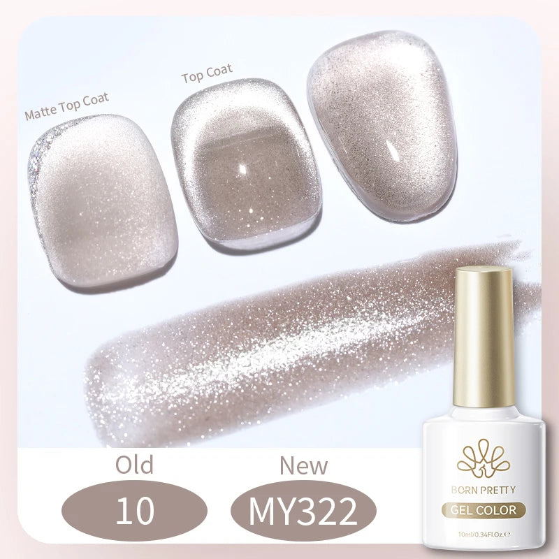 Dark Red Cat Magnetic Gel Nail Polish