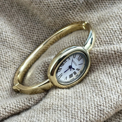 DANA Stainless Steel Strap Gold Watch