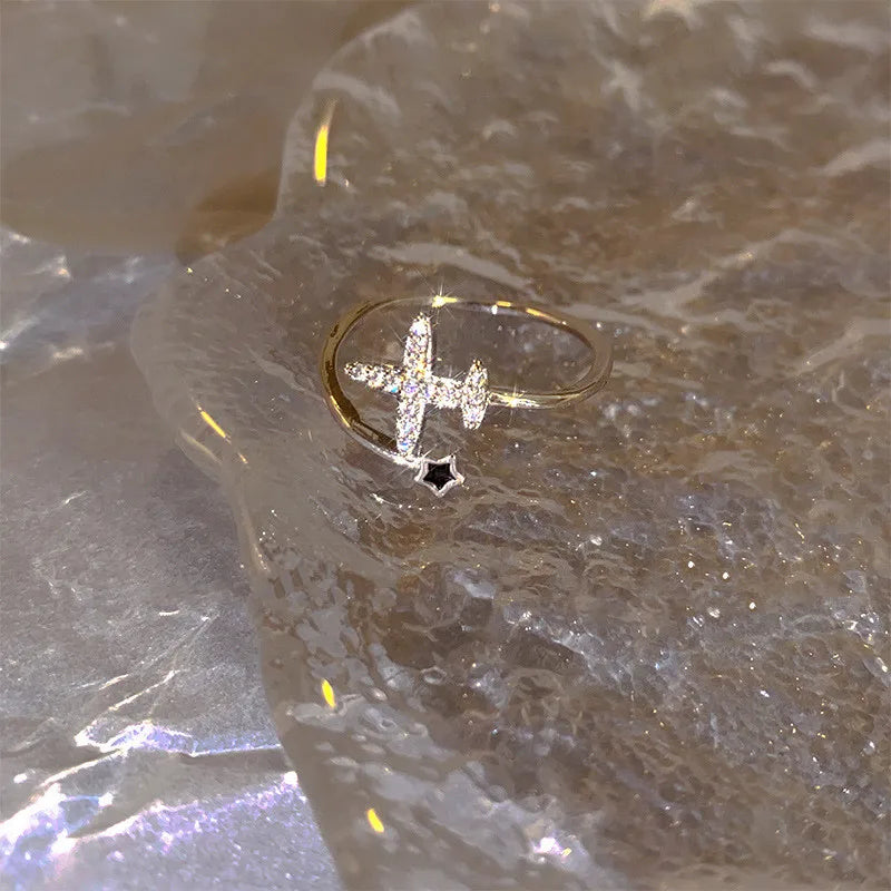 DANA Black Heart Rings