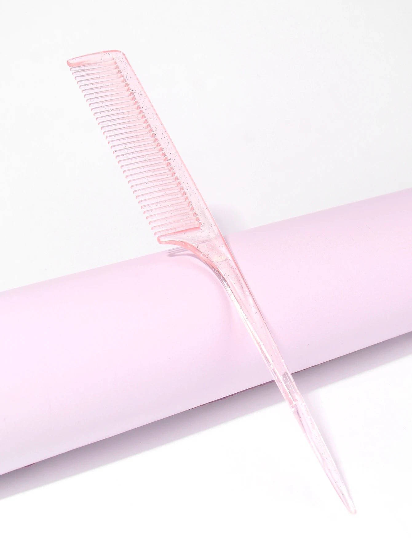 4pcs/1pcs crystal double-sided edge hair brush