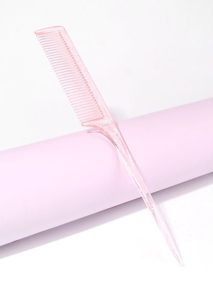 4pcs/1pcs crystal double-sided edge hair brush