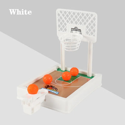 Mini Desktop Board Basketball Hoop Finger Shooting Machine Toys