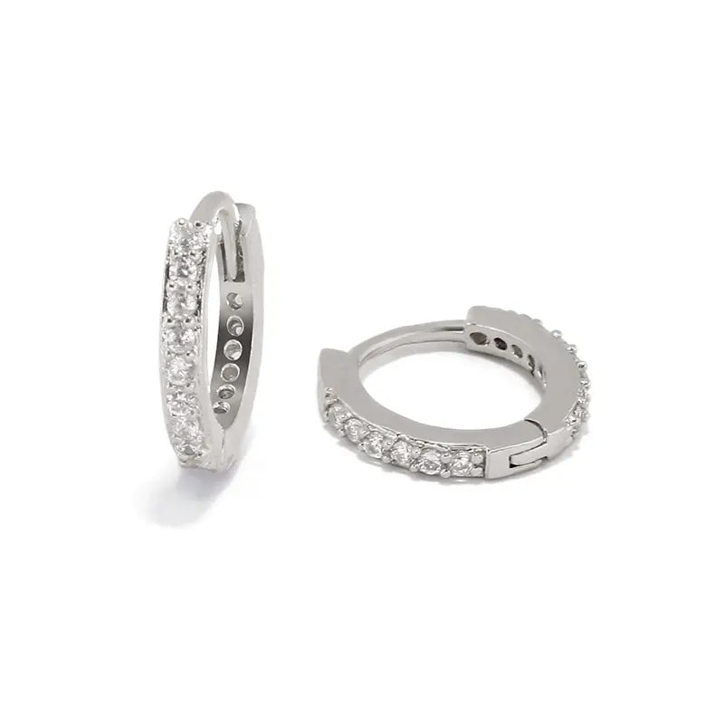 DANA Hoop Crystal Zirconia Earring