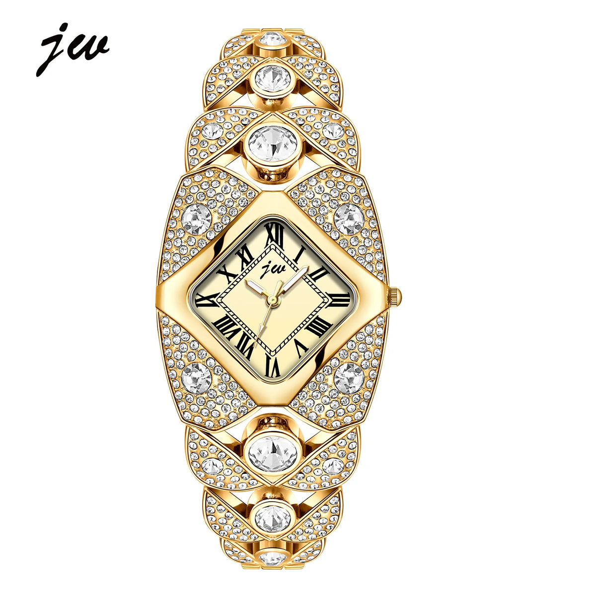 Diamond Inlaid Light Luxury Bracelet Waterproof Quartz Clock Watches