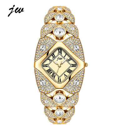 Diamond Inlaid Light Luxury Bracelet Waterproof Quartz Clock Watches