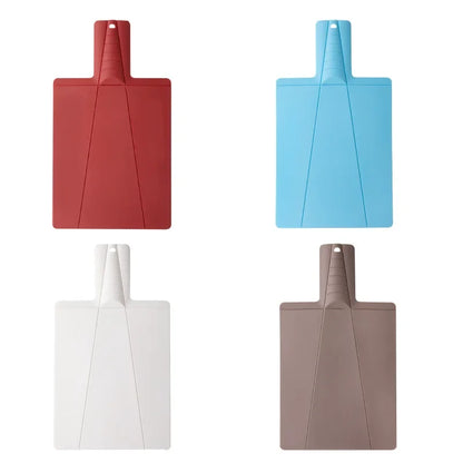 Creative foldable plastic cutting board