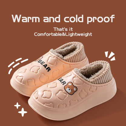 DANA Waterproof cotton slippers