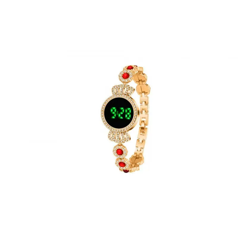 Oval Quartz Bracelet Wristwatch