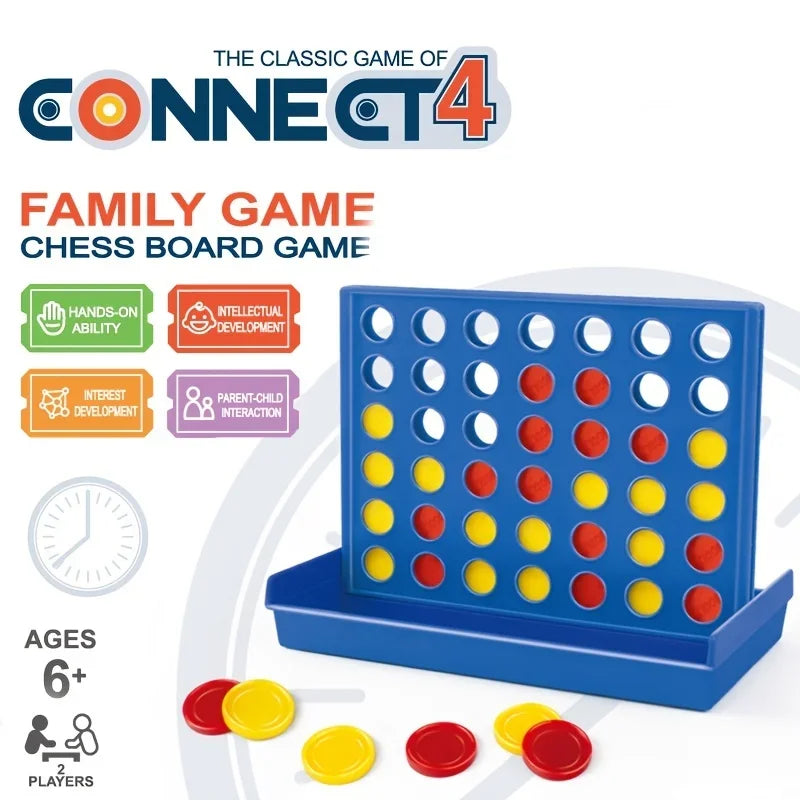 Four In A Row Bingo Chess Connect Classic Board Toys