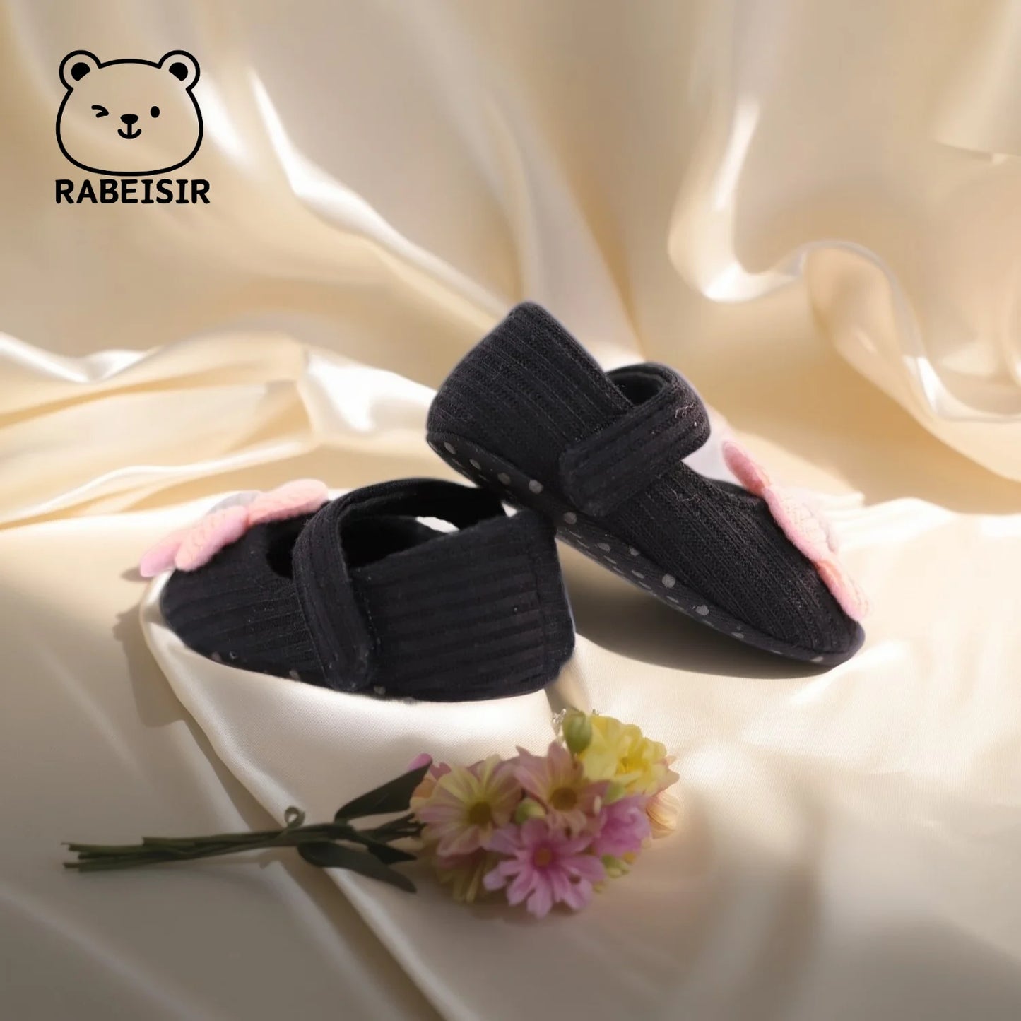 Cute Flower Mary Jane Flat Shoes