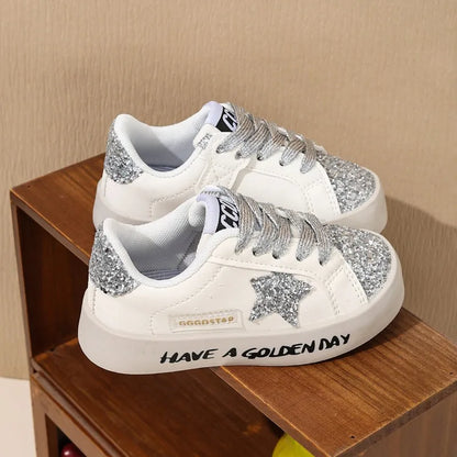 Sequined Casual Star Non-slip Breathable Sneakers