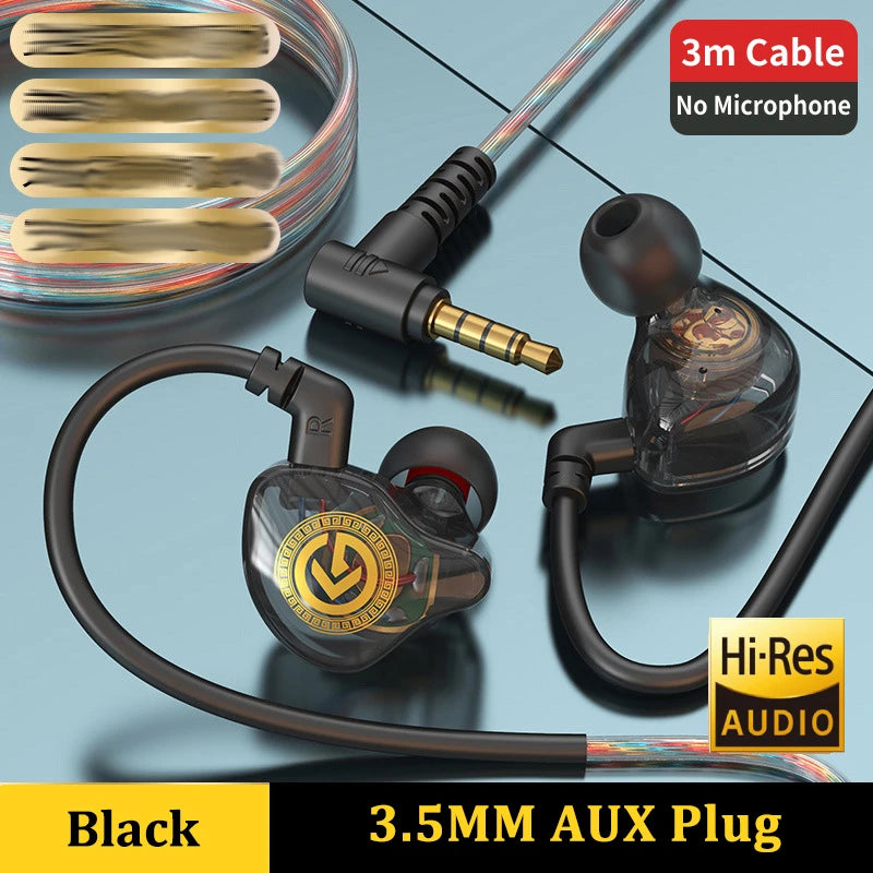 Wired Earphone 3.5mm Type C Digital Chip In Ear Headphone
