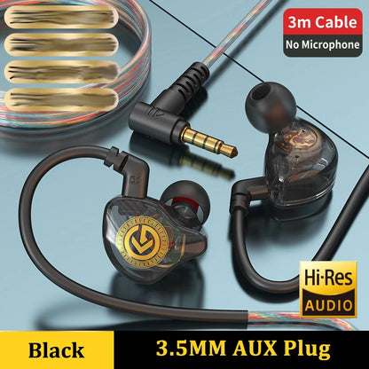 Wired Earphone 3.5mm Type C Digital Chip In Ear Headphone