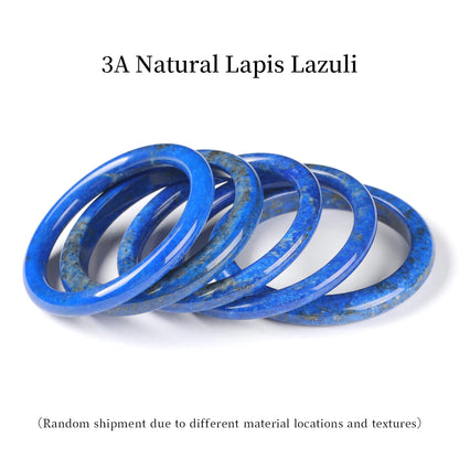 Natural Lapis Lazuli Tianshan Jade Bangle Imperial Blue Afghan Stone Bangle Genuine Gemstone Bracelets