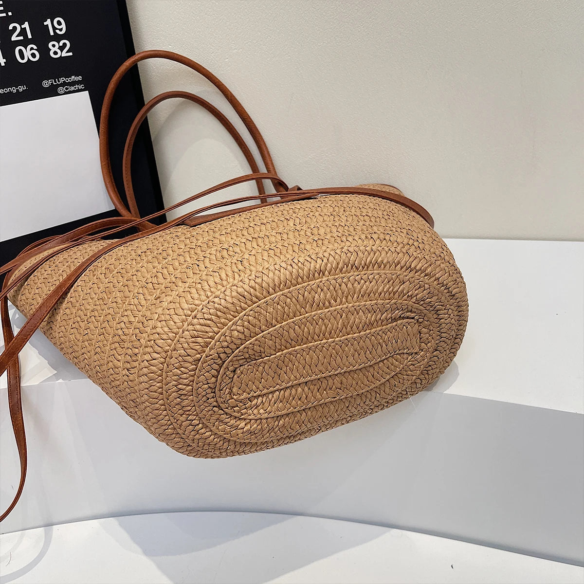 Forest Straw Bag