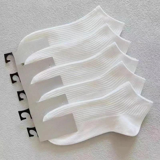 5 Pairs/Pack Ankle Cotton Invisible Socks