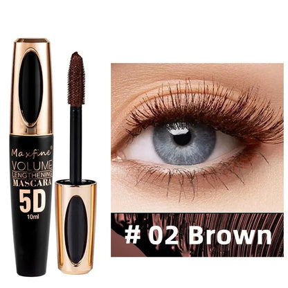 5D Silk Mascara with Big Eyes Waterproof Mascara.