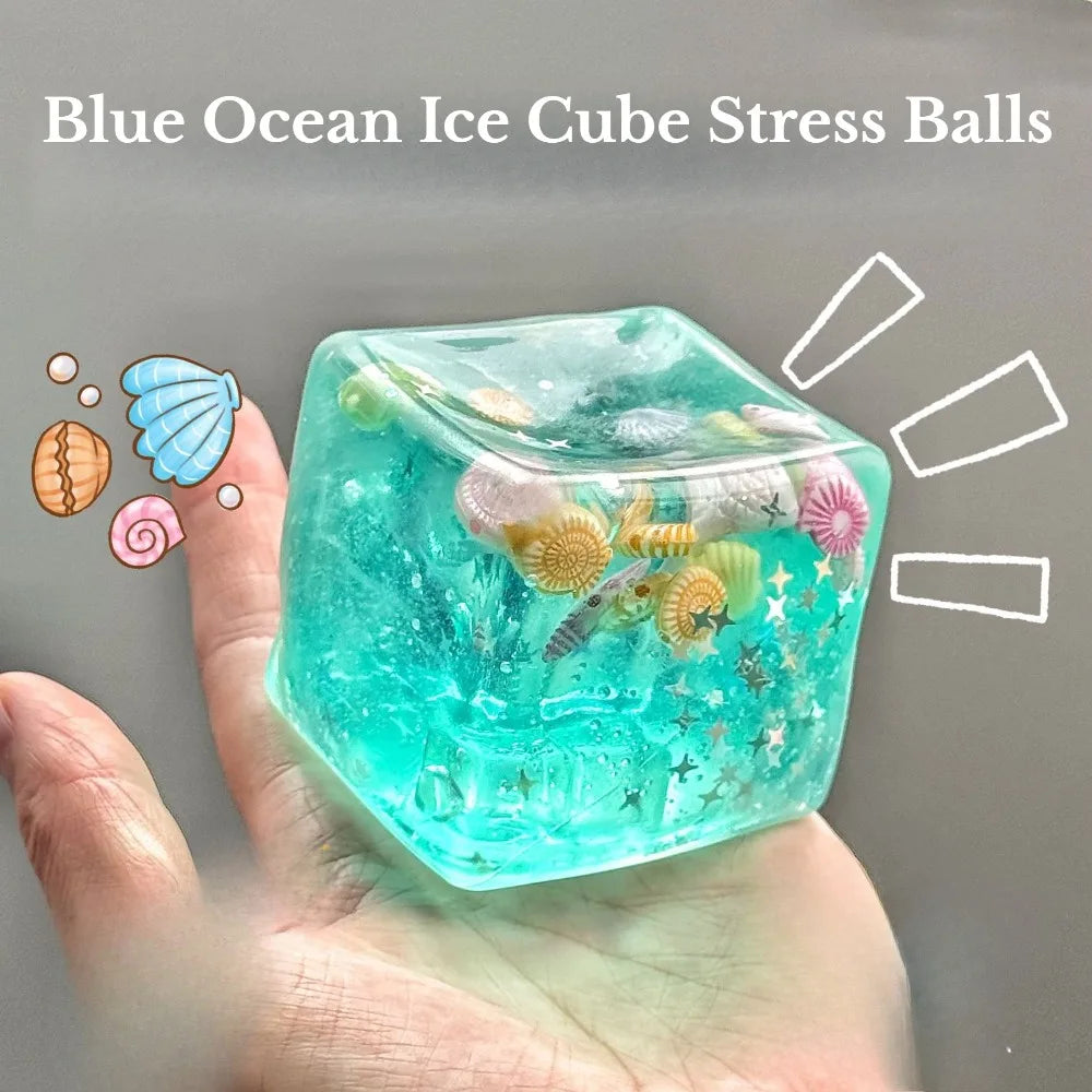Taba Squishy Stress Balls Cube Squeeze Relax Toy