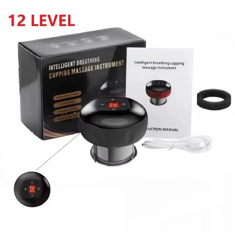 Rechargeable Electric Vacuum Cupping Set