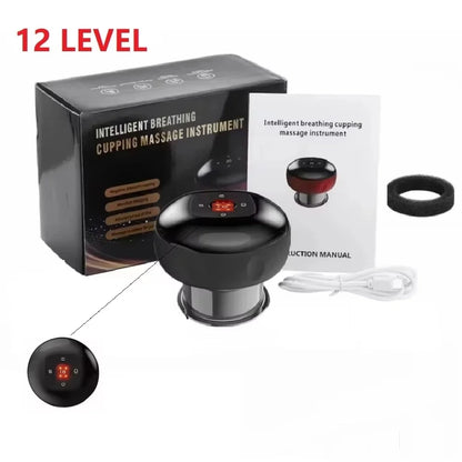 Rechargeable Electric Vacuum Cupping Set