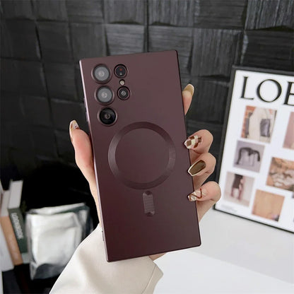 Matte Magnetic Magsafe Samsung Case Cover