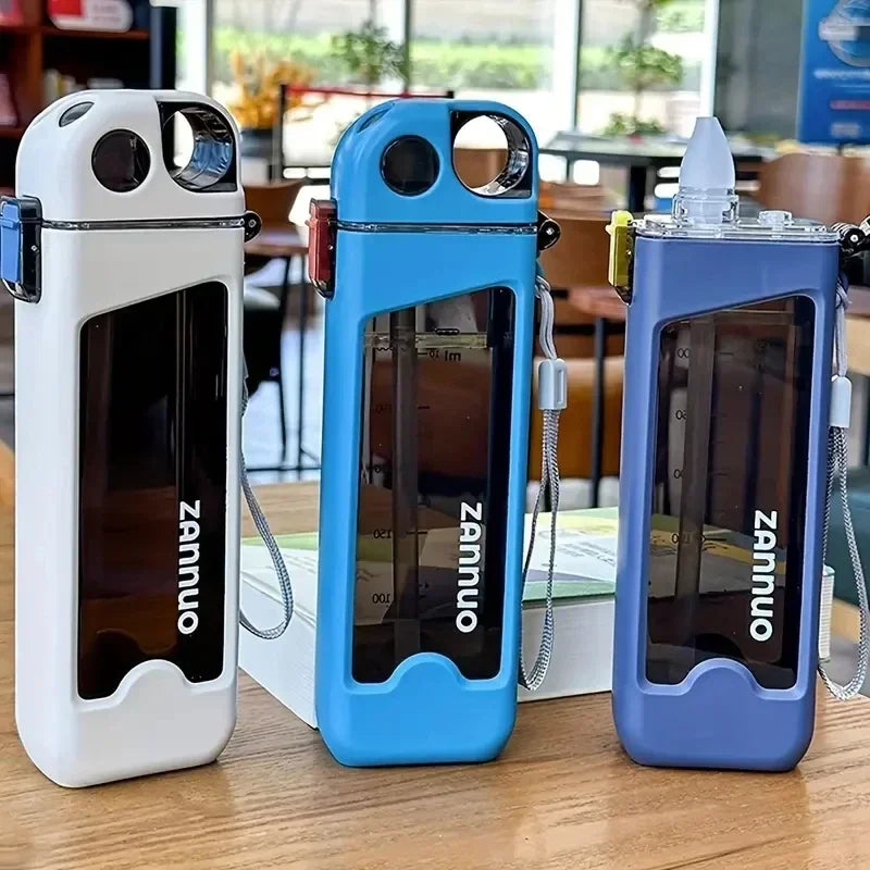 350ml Plastic Water Bottle Leak-proof Sports Bottle