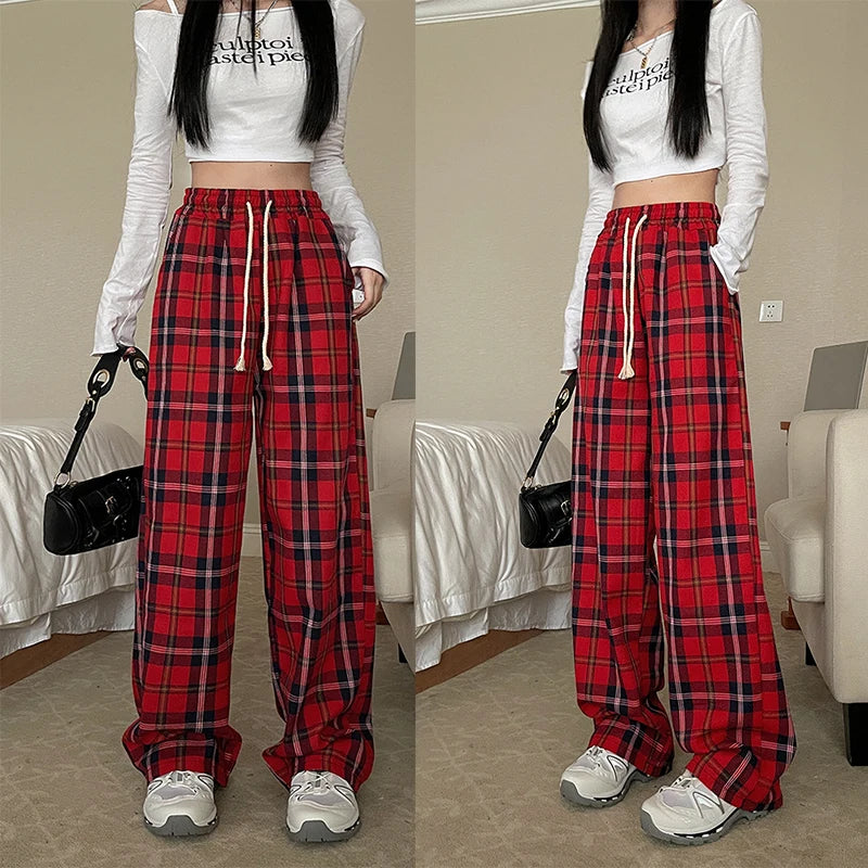 High Waist Y2k Loose Straight Leg Pants