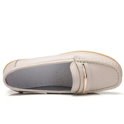 Genuine Leather Flats Moccasins Shoes