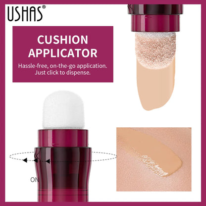 Facial Concealer Sponge Head Matte Liquid Foundation