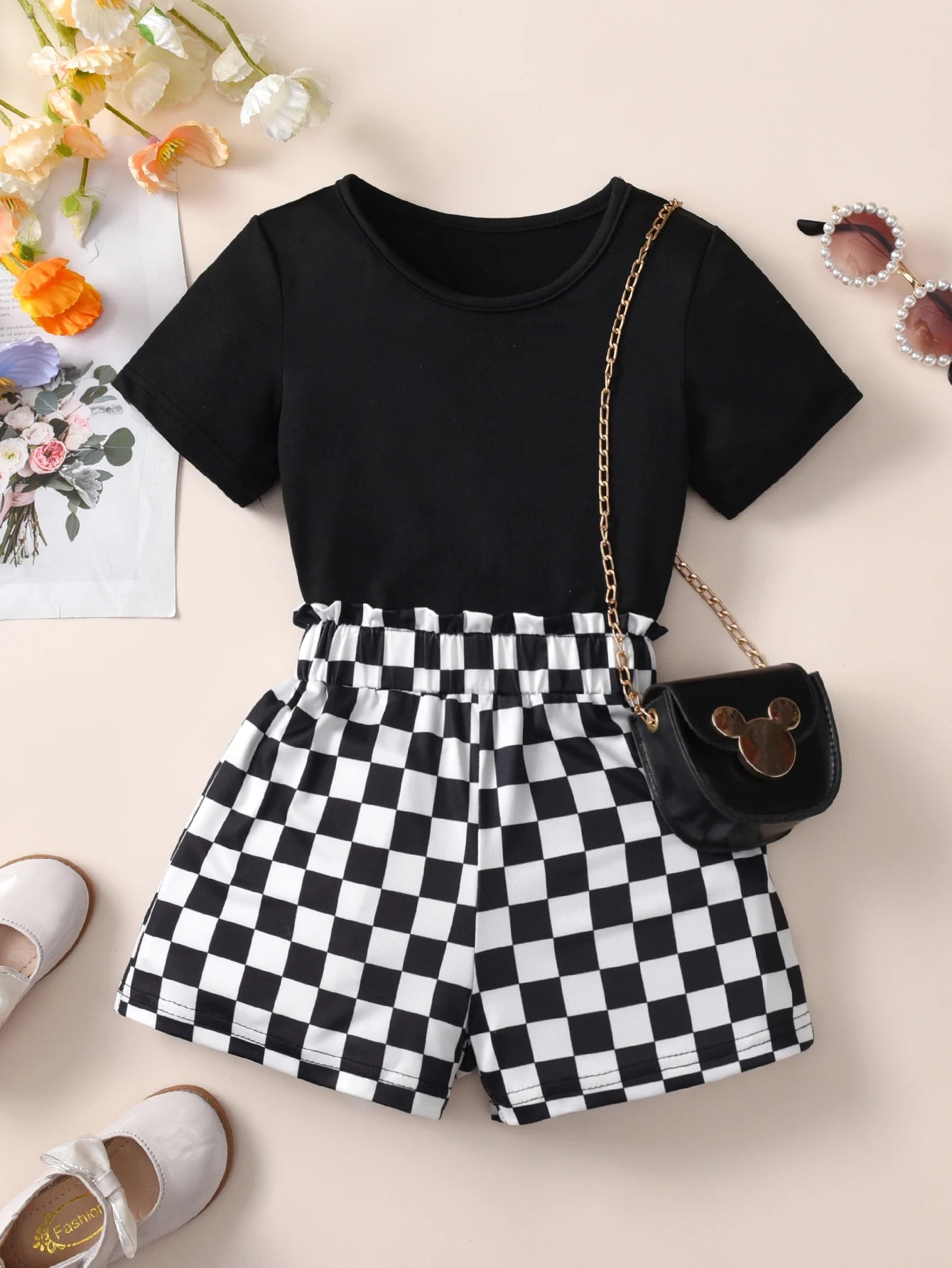 Girls' Summer Set Two-Piece Children's Dress
