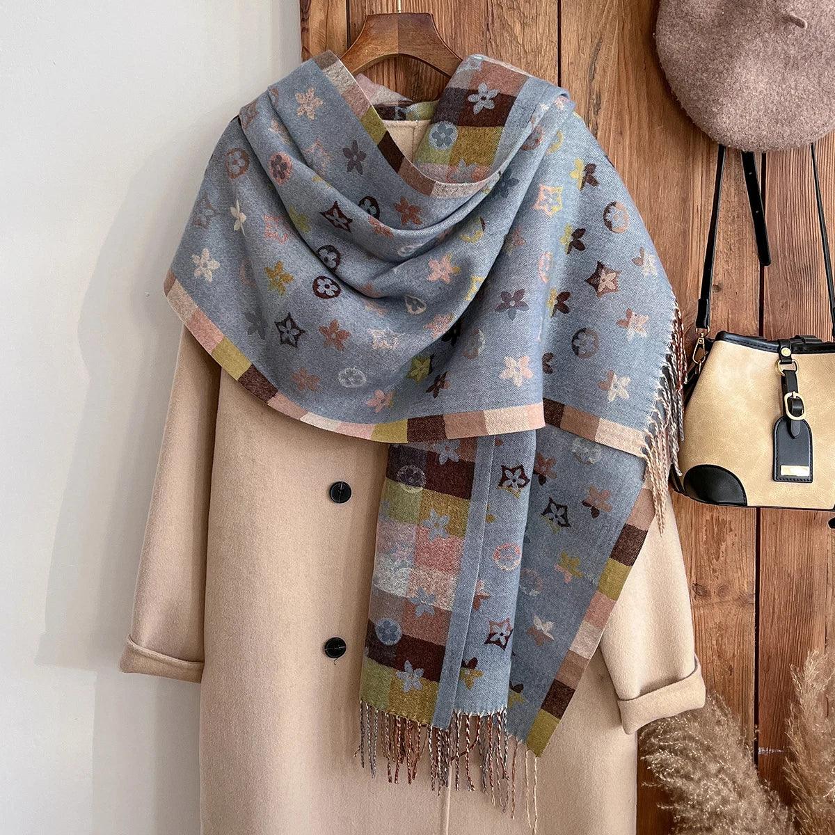 Cashmere Scarf Winter Shawls