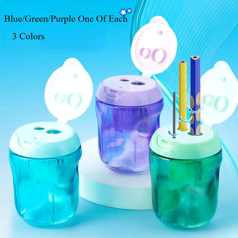 1/3/12pc M&G 3 In 1 Pencil Sharpener with Screw Lid