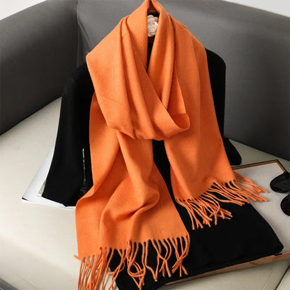 Scarf Warm Thicken Cashmere Shawl Scarves