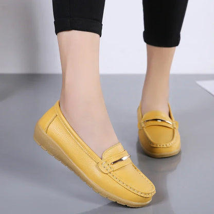 Genuine Leather Flats Moccasins Shoes