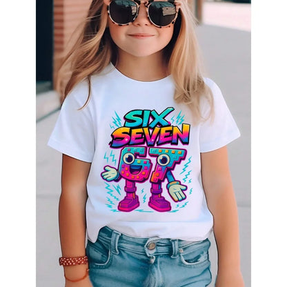 3D Printed Cute Short Sleeved Shirt