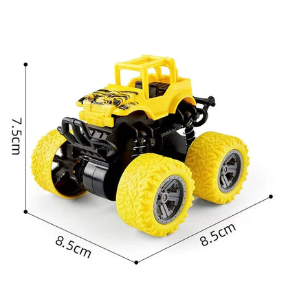 Car Four-wheel Drive Off-road Vehicle Stunt Dump Cars Double-Side Toy