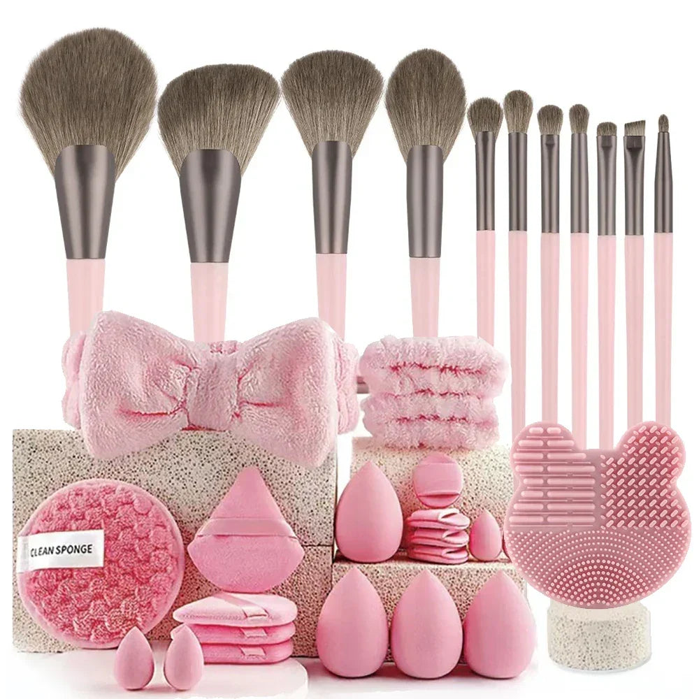 13/33pcs Professional Makeup Brush Set