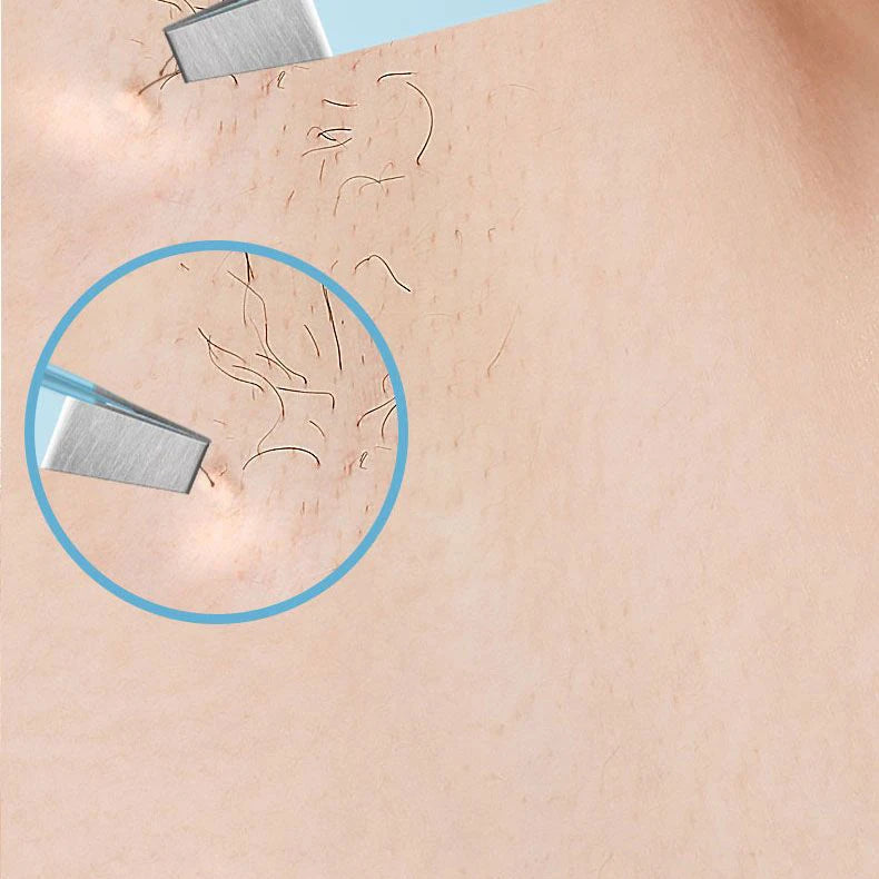 Eyebrow Colorful Stainless Steel Slanted Eye Brow Clips Removal