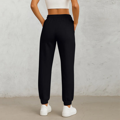 Straight Leg Elastic Waist Pants