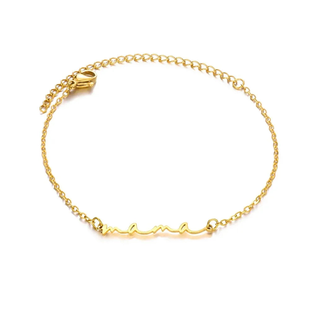 Stainless Steel Round Snake Chain Bracelets