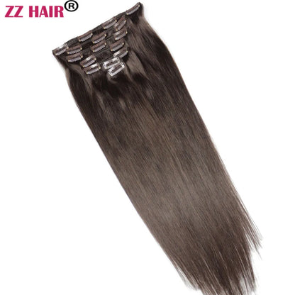 100% Human Hair Straight Natural Wigs