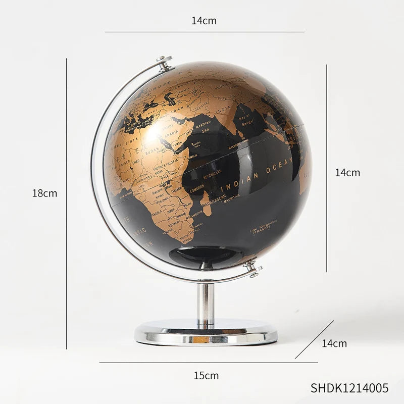 Home Decor Accessories Retro World Globe Geography