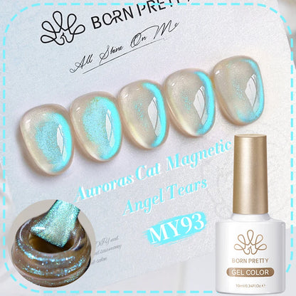 Dark Red Cat Magnetic Gel Nail Polish