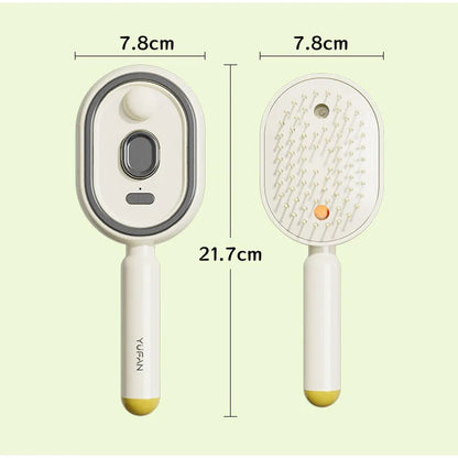 Multifunctional Spray Hair Brush Hydrating Hair Care Brush