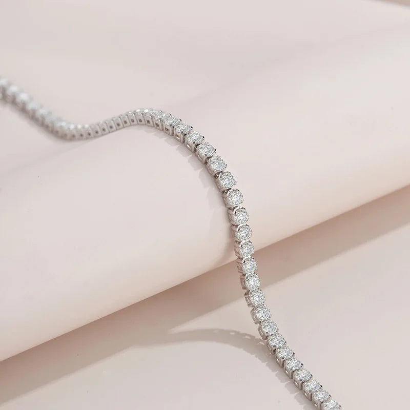 DANA 925 Sterling 4.4 Carat Moissanite Bracelet