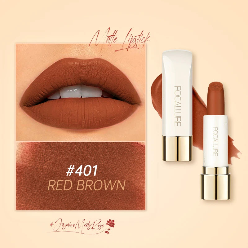 16 Shades Matte Lipstick Natural Super Soft Lip Sticks Waterproof Lip Glaze Balm