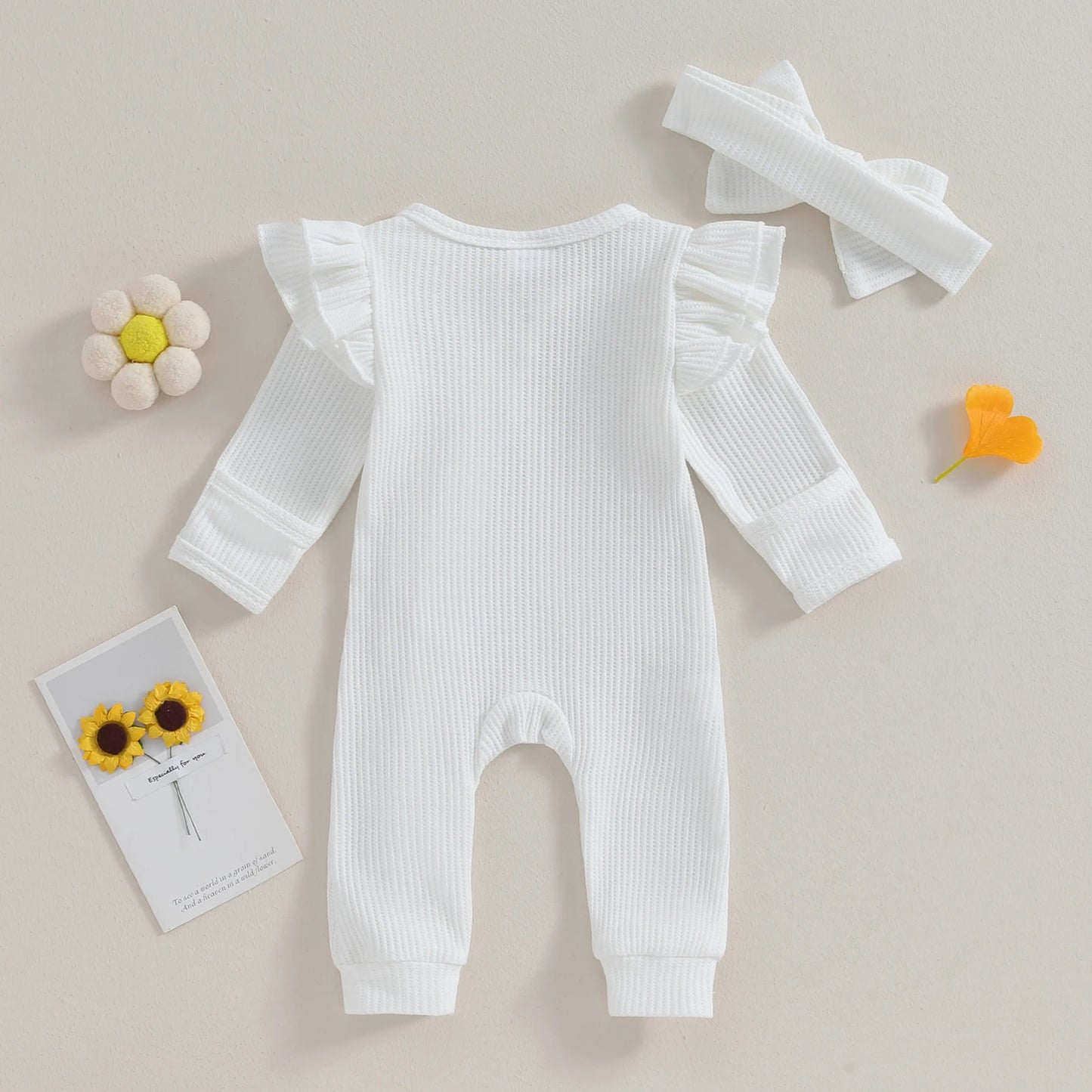 Pudcoco Infant Baby Girl Jumpsuit