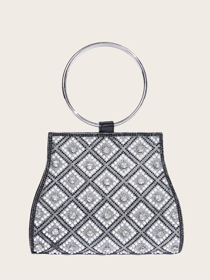 Diamond Handbags Rhinestones Bridal Bag
