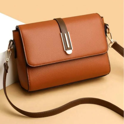 Leather Messenger Versatile Sling Bag