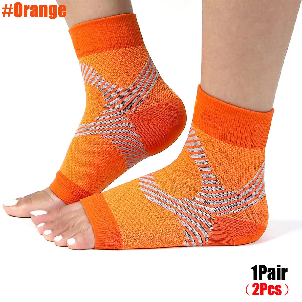 1Pair Ankle Support Sleeve Compression Socks